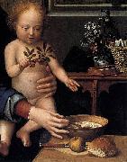 Virgin and Child with the Milk Soup Gerard David